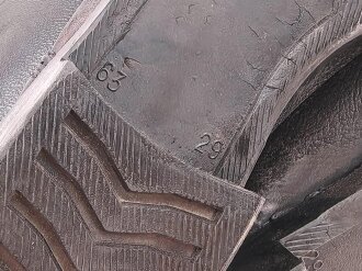 Nationale Volksarmee der DDR, paar Stiefel für Mannschaften. Ungetragen, NVA Größe 29 = US 9,5 = EU 43,5