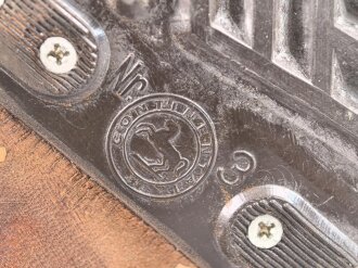 Bundeswehr, Paar Kampfstiefel Modell 1957, getragenes Paar, Sohlenlänge 28,5cm, ungereinigt