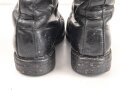 Bundeswehr, Paar Stiefel für Fallschirmjäger alter Art . Dreiteilige Sohle, Gesamtlänge 31,5cm,  getragenes Paar, ungereinigt