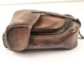 Satteltasche Wehrmacht. datiert 1941, verzogen, angetrocknet