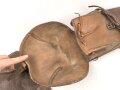 1. Weltkrieg,  Paar Satteltaschen, Gebraucht, Leder weich, Gestempelt ...... MAESTRANZA 1917