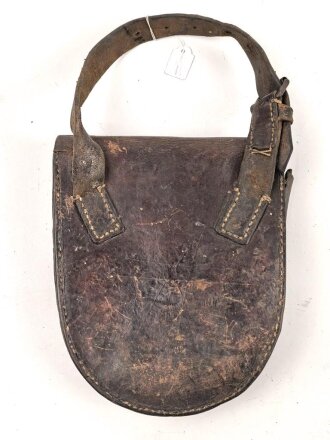 1. Weltkrieg , Hufeisentasche, ungereinigtes Kammerstück