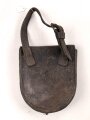1. Weltkrieg , Hufeisentasche, ungereinigtes Kammerstück