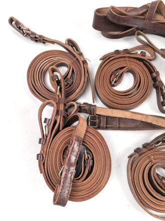 Konvolut modernes, ledernes Zaumzeug