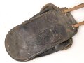 1. Weltkrieg,  Paar Satteltaschen, defekt, datiert 1916, die Verbindungsriemen nicht zugehörig