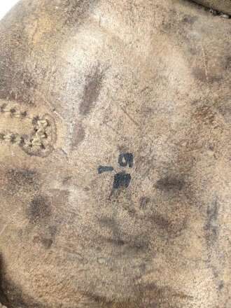 Kaiserreich und 1. Weltkrieg,  Teil eines Paar Satteltaschen. Ungereinigt