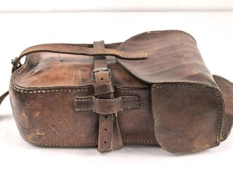 Kaiserreich und 1. Weltkrieg,  Teil eines Paar Satteltaschen. Ungereinigt