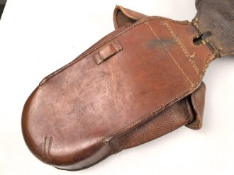Kaiserreich und 1. Weltkrieg, Paar Satteltaschen aus unterschiedlichen Jahren zusammengesetzt. Möglicherweise während des 1. Weltkreig bei einer der Instandsetzungsstellen