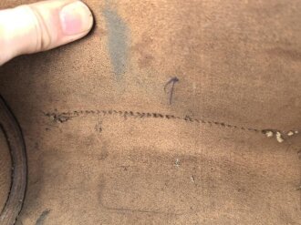 Kaiserreich und 1. Weltkrieg, Paar Satteltaschen aus unterschiedlichen Jahren zusammengesetzt. Möglicherweise während des 1. Weltkreig bei einer der Instandsetzungsstellen