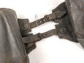 Kaiserreich und 1. Weltkrieg,  Paar Satteltaschen  . Unsachgemäß verbunden, waren auseinandergeschnitten