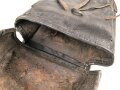 Kaiserreich und 1. Weltkrieg,  Paar Satteltaschen  . Unsachgemäß verbunden, waren auseinandergeschnitten