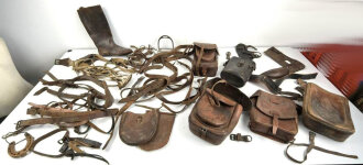 Gewaltiges Konvolut Ersatzteile und verbastelte Taschen....