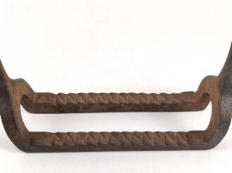 Steigbügel , Alter und Herkunft unbekannt, markiert " H.Rainfeld"