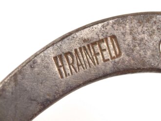 Steigbügel , Alter und Herkunft unbekannt, markiert " H.Rainfeld"