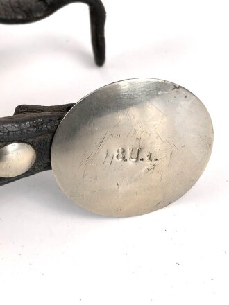 Kaiserreich, Teile eines Zaumzeugs, Kammerstempel 8. Ulanen Regiment