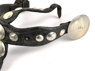 Kaiserreich, Teile eines Zaumzeugs, Kammerstempel 8. Ulanen Regiment