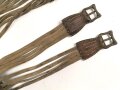 Kaiserreich und 1. Weltkrieg,  Sattelgurtriemen / Schnurgurt. Ungereinigtes Stück
