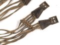 1. Weltkrieg,  Sattelgurtriemen / Schnurgurt. Ungereinigtes Stück, datiert 1918