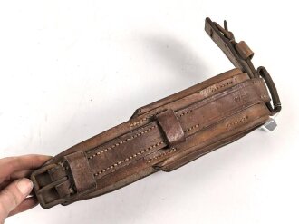 Halskoppel zum Sielengeschirr 25 der Wehrmacht, ungereinigtes Stück, datiert 1944