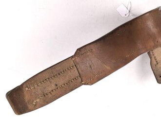 Halskoppel zum Sielengeschirr 25 der Wehrmacht, ungereinigtes Stück, datiert 1944