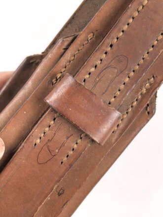 Halskoppel zum Sielengeschirr 25 der Wehrmacht, ungereinigtes Stück, datiert 1944