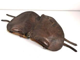 1. Weltkrieg, Armee Sattel weiches Leder, mir unbekanntes...