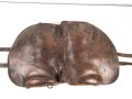 1. Weltkrieg, Armee Sattel weiches Leder, mir unbekanntes Modell, ungereinigtes Stück