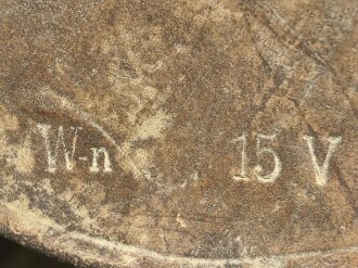 k.u.k. Österreich, Armeesattel in gutem Gesamtzustand, datiert 15, Hersteller aus Wien, ungereinigtes Stück