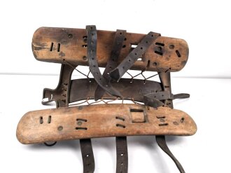 1. Weltkrieg, Teil eines Armee Sattel datiert 1914, ungereinigtes Stück