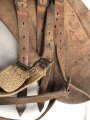 Armeesattel Wehrmacht, Größe 5, guter Gesamtzustand, ungereinigtes Stück