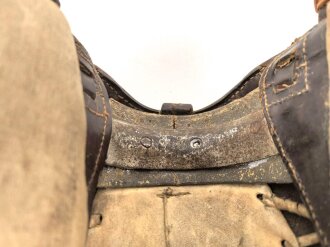 1. Weltkrieg, Armee Sattel datiert 1916, guter Gesamtzustand, ungereinigtes Stück