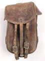 Satteltasche Wehrmacht, datiert 1938, ungereinigtes Stück