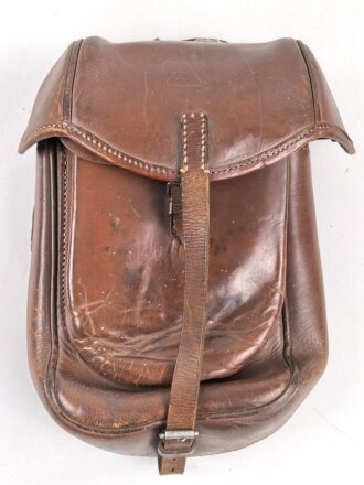 Satteltasche Wehrmacht, datiert 1938, ungereinigtes Stück