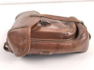 Satteltasche Wehrmacht, datiert 1938, ungereinigtes Stück