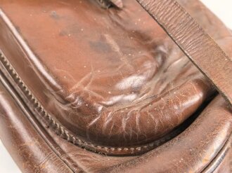 Satteltasche Wehrmacht, datiert 1938, ungereinigtes Stück