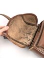 Satteltasche Wehrmacht, datiert 1938, ungereinigtes Stück
