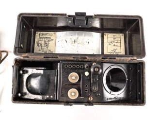 Feldfernsprecher 33 der Wehrmacht. datiert 1940, Funktion...