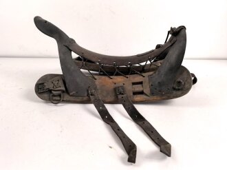 1. Weltkrieg, Teil eines Armee Bock Sattel , ungereinigtes Stück