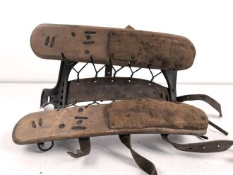 1. Weltkrieg, Teil eines Armee Bock Sattel , ungereinigtes Stück