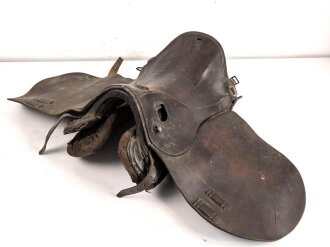 Kaiserreich und 1. Weltkrieg, Armeesattel in gutem...