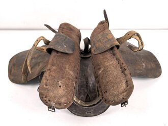 Kaiserreich und 1. Weltkrieg, Armeesattel in gutem Gesamtzustand, Kammerstück eines Train Depot. Ungereinigt