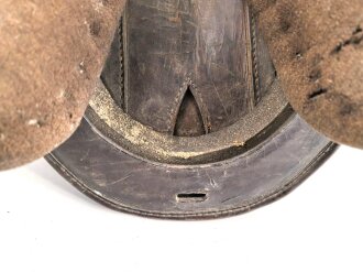 Kaiserreich und 1. Weltkrieg, Armeesattel in gutem Gesamtzustand, Kammerstück eines Train Depot. Ungereinigt