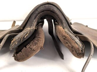 Kaiserreich und 1. Weltkrieg, Armeesattel in gutem Gesamtzustand, Kammerstück eines Train Depot. Ungereinigt