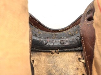 Armeesattel Wehrmacht, Größe 4, datiert 1943, guter Gesamtzustand, ungereinigtes Stück