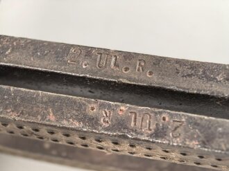 Armeesattel Wehrmacht, Größe 4, datiert 1943, guter Gesamtzustand, ungereinigtes Stück