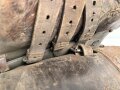 Armeesattel Wehrmacht, undeutlicher Stempel, guter Gesamtzustand, ungereinigtes Stück
