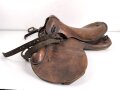 Armeesattel vermutlich Kaiserreich, Größe 2, guter Gesamtzustand, ungereinigtes Stück
