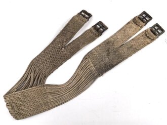 Sattelgurtriemen / Schnurgurt, Wehrmacht. Gebraucht