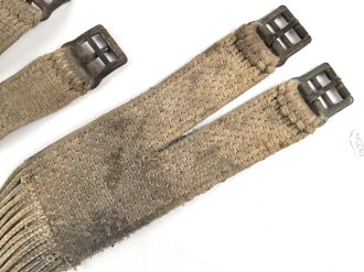 Sattelgurtriemen / Schnurgurt, Wehrmacht. Gebraucht