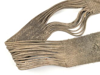 Sattelgurtriemen / Schnurgurt, Wehrmacht. Gebraucht